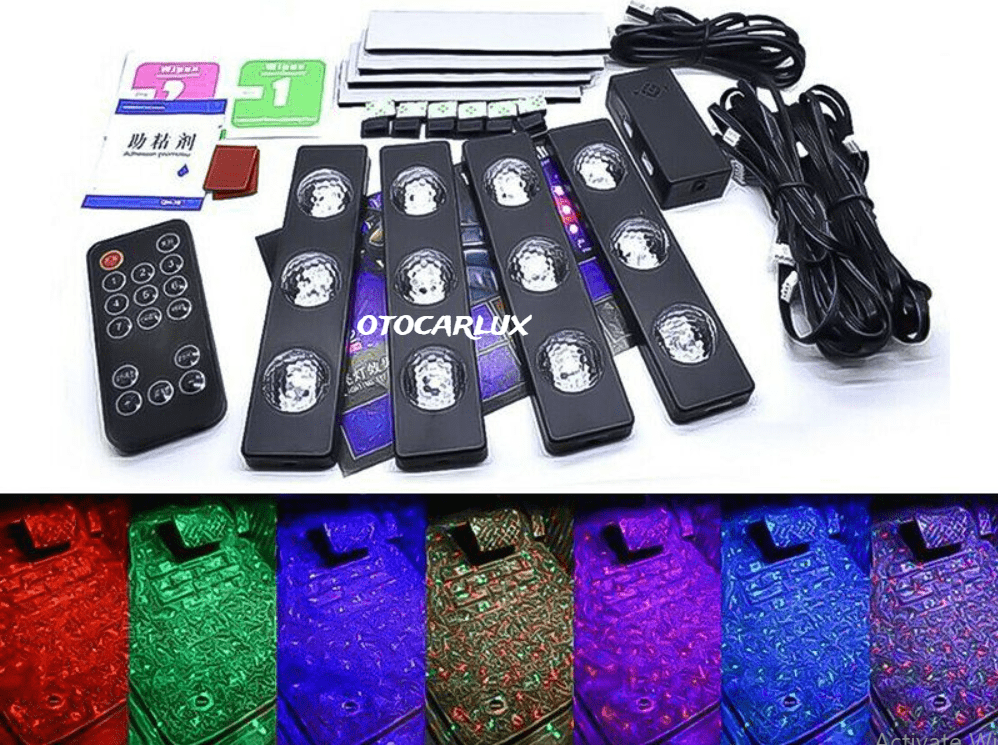 اتمسفر لایت کهکشانی داخل خودرو - Image 2