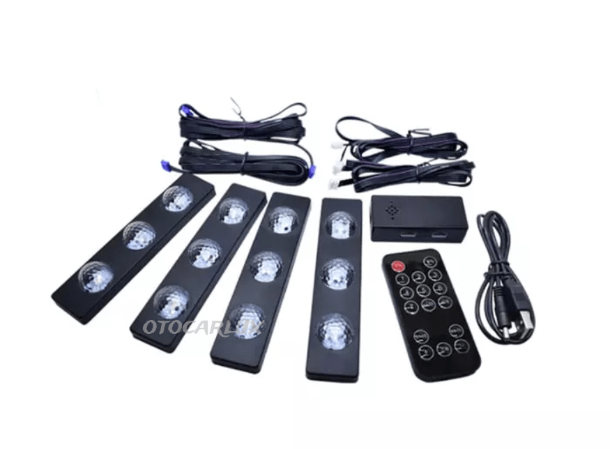 اتمسفر لایت کهکشانی داخل خودرو