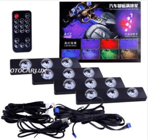 اتمسفر لایت کهکشانی داخل خودرو