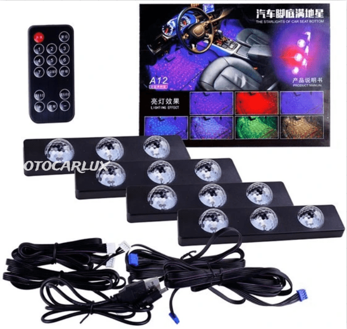 اتمسفر لایت کهکشانی داخل خودرو - Image 3