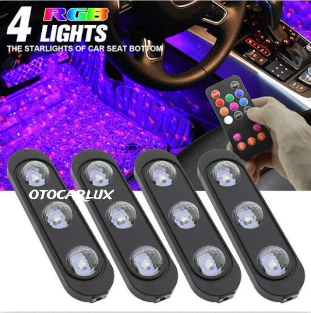 اتمسفر لایت کهکشانی داخل خودرو