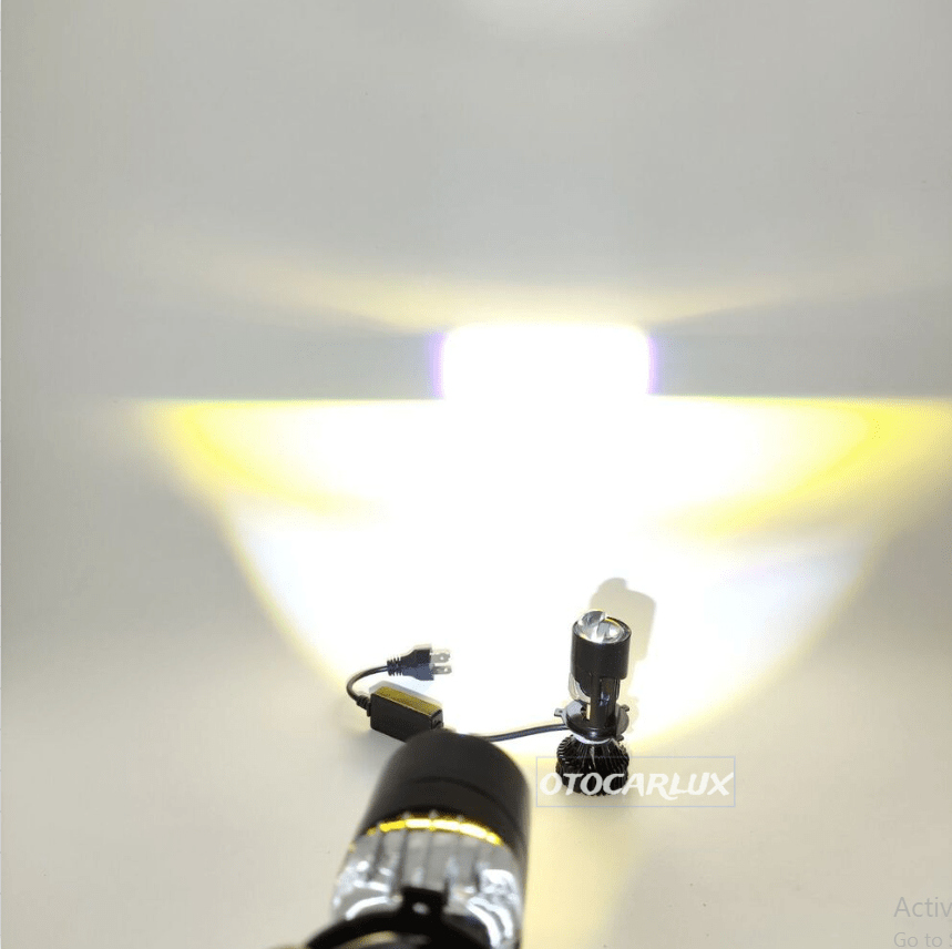 هدلایت لنزدار دو رنگ برندSAMپایهH4 - Image 6