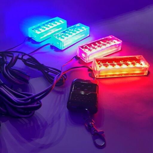 : چراغ اسپرت ۶ لنز دو رنگ با نور روز (DRL) – otocarlux