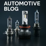 «انواع لامپ خودرو شامل هالوژن، LED و زنون برای آموزش پایه لامپ ماشین – otocarlux»