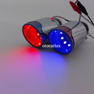 سراگزوز دو رنگ رمیوس با نور LED قرمز و آبی و طراحی اسپرت استیل