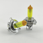 امپ هالوژن 100 وات زرد STCO با شیشه زرد تقویت‌شده در بسته دو عددی