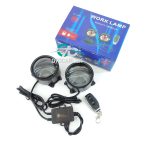 لنز چشم ماتریکسی خودرو با ریموت کنترل، دو لنز پروژکتوری توکار با طراحی ماتریکسی، مناسب نصب داخل چراغ جلو