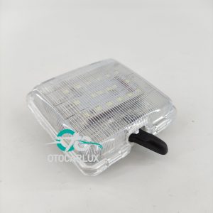 چراغ سقفی LED پراید با کلید دو حالته و نور قوی.