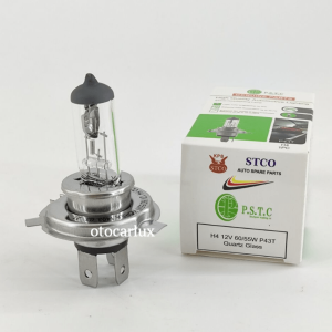 لامپ هالوژن فابریک STCO پایه‌های مختلف با نور CLEAR و توان 55/60 و 90/100 وات