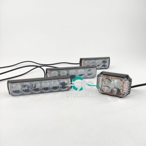 پروژکتور LED سه رنگ فلشر 12 ولت مخصوص خودرو و موتورسیکلت