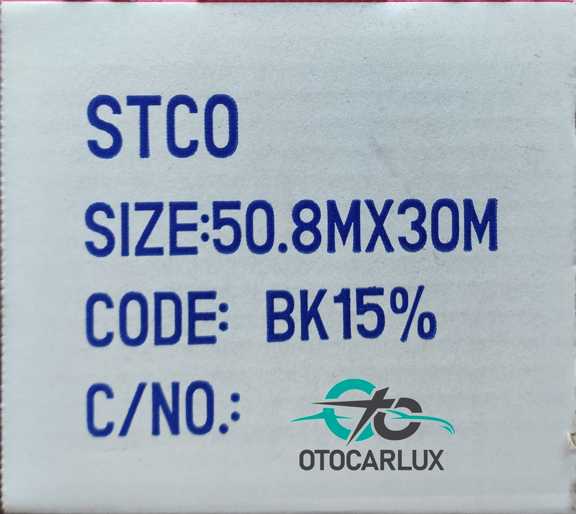 برچسب دودی STCO تایوانی دو لایه UV100 - Image 3