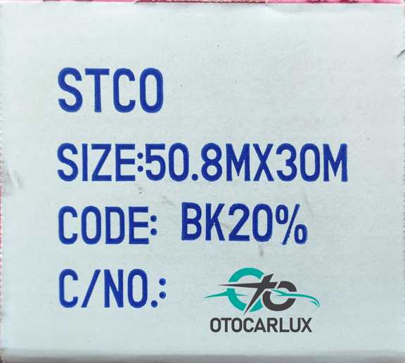 برچسب دودی STCO تایوانی دو لایه UV100 - Image 7