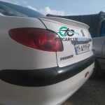 بال عقب اسپرت پژو پارس - جنس ABS سفید برند TGS - اسپویلر لب صندوق