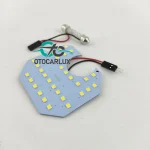 چراغ سقفی SMD پراید نعلی سفید برند SAM مخصوص خودرو پراید